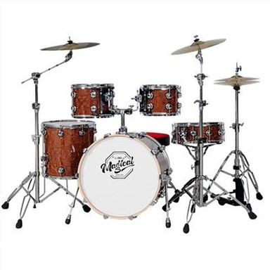 Vintage viininpunainen rumpusetti